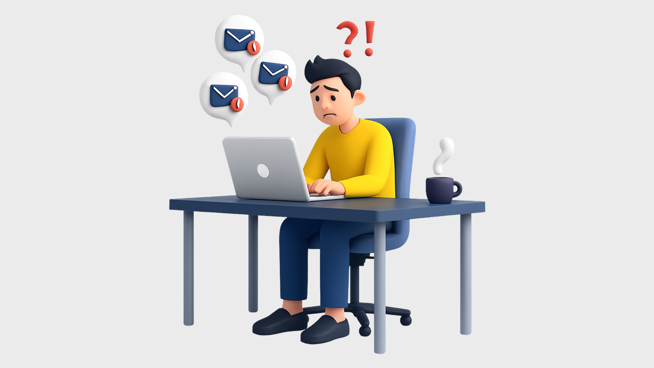 email screen picture