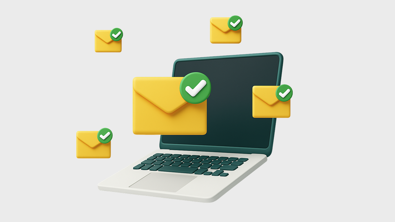 email screen picture