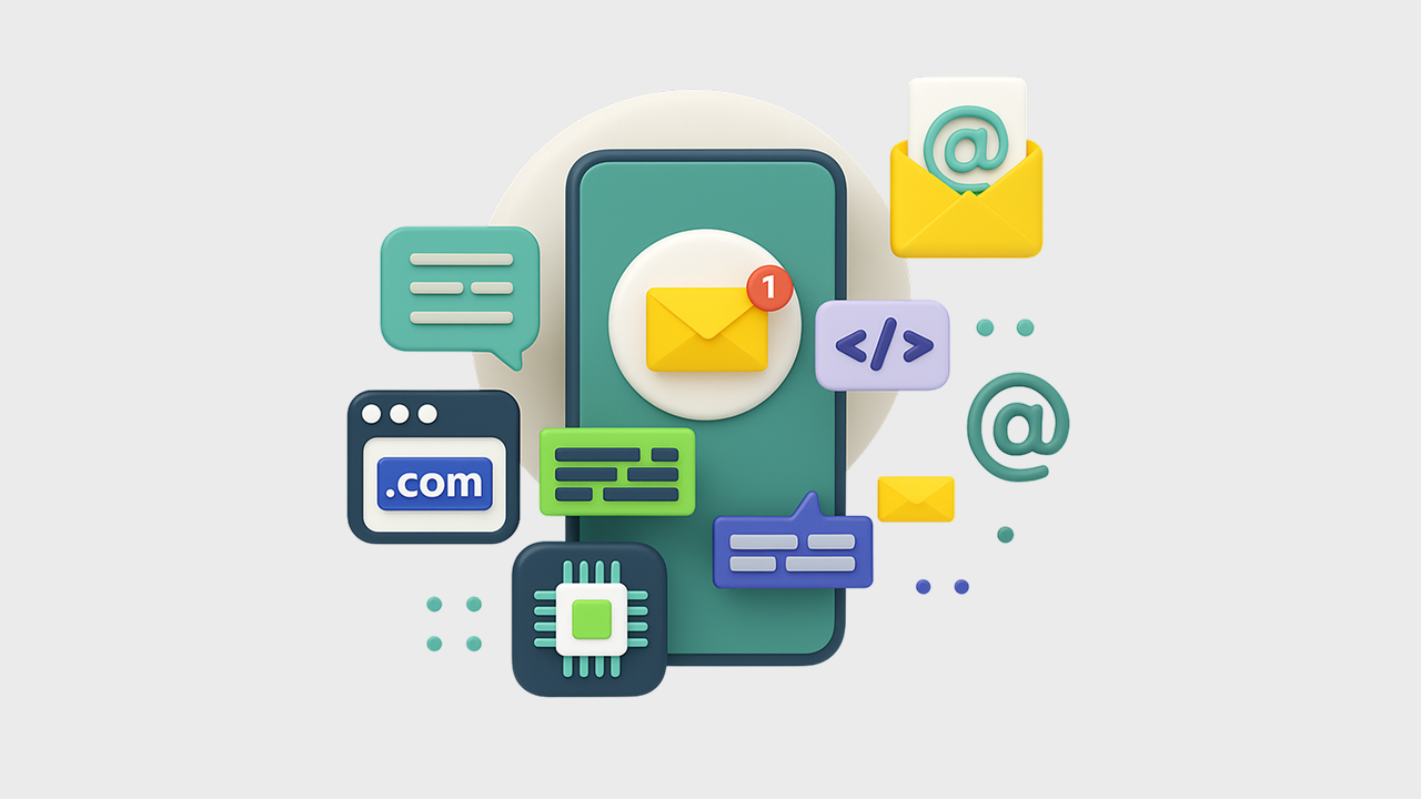 email screen picture