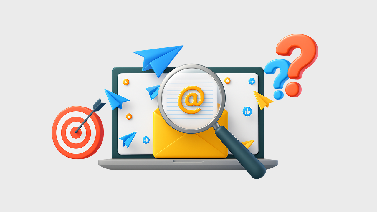 email screen picture