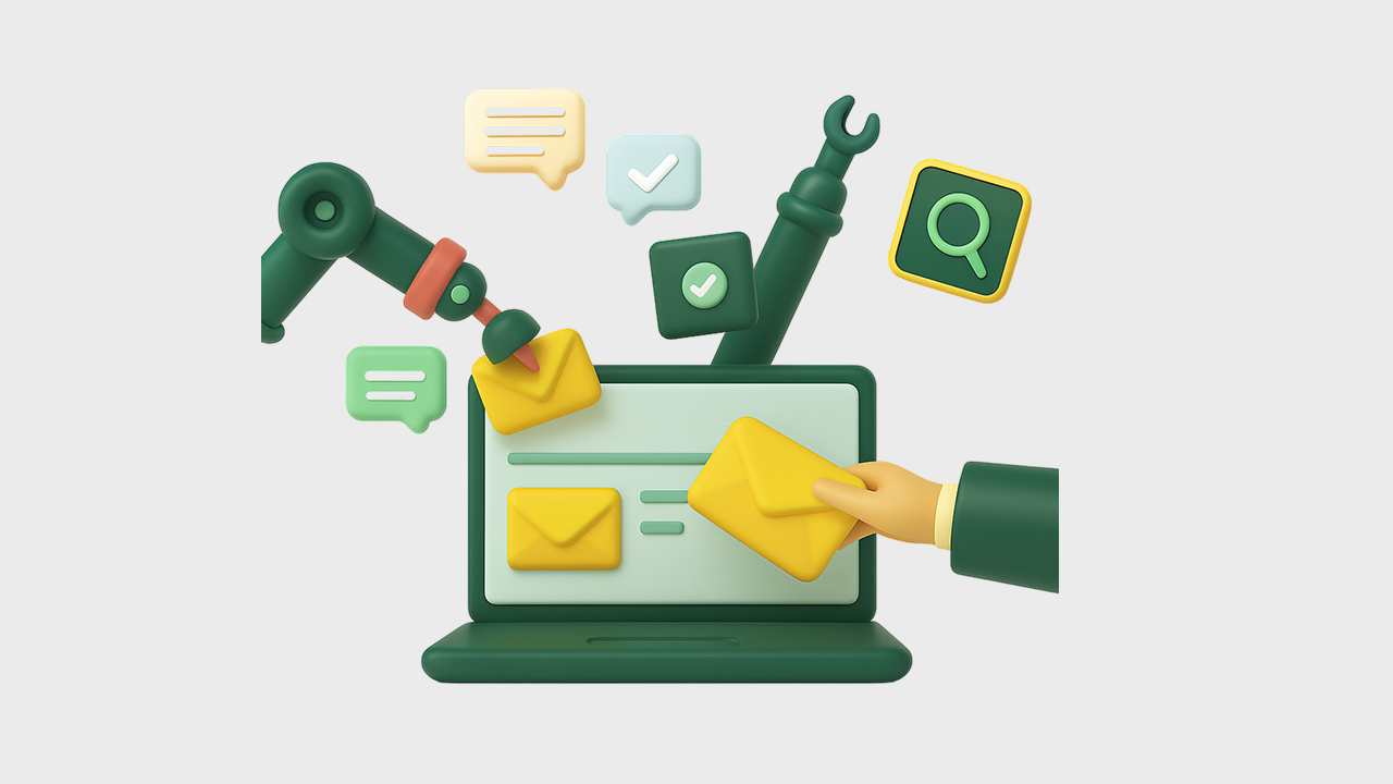 email screen picture