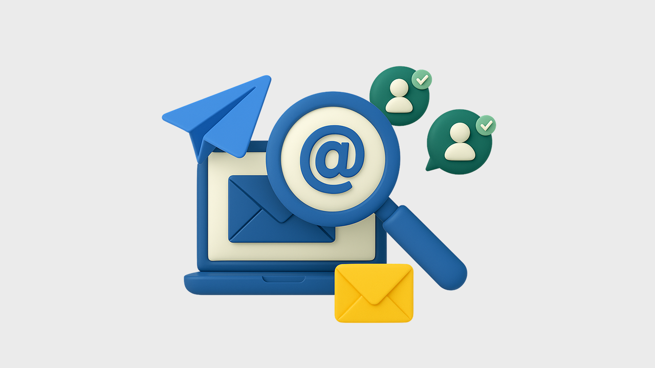 email screen picture