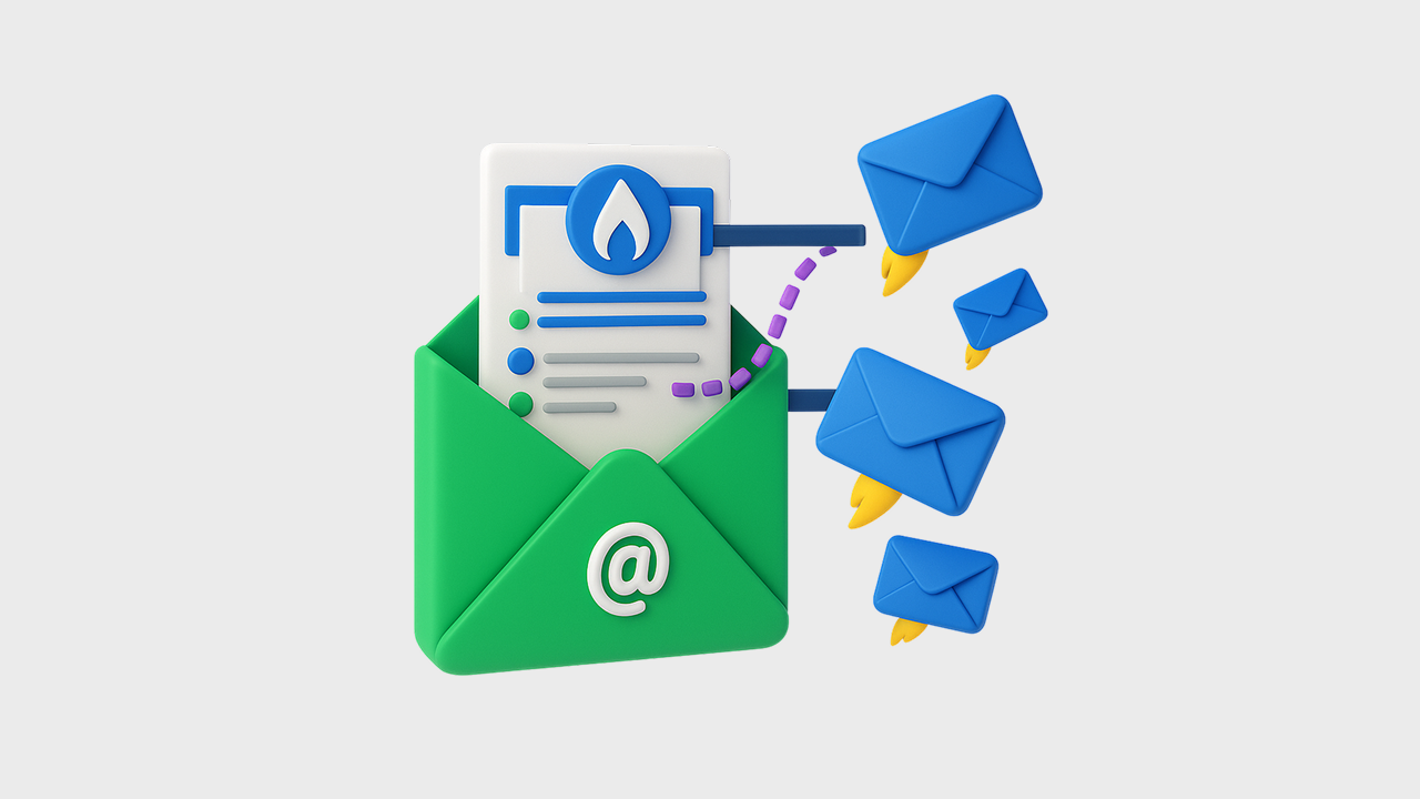 email screen picture